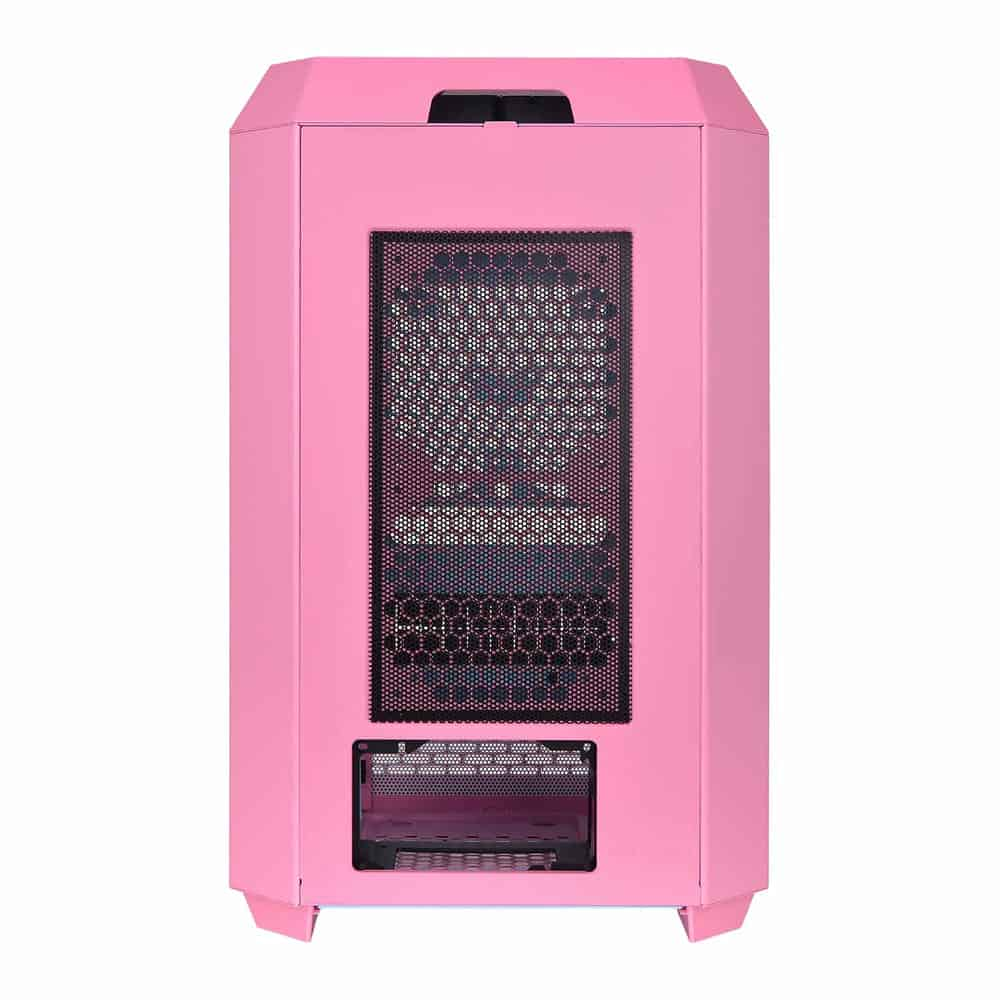 (image for) Thermaltake The Tower 300 Bubble Pink Micro Tower Tempered Glass PC Gaming Case